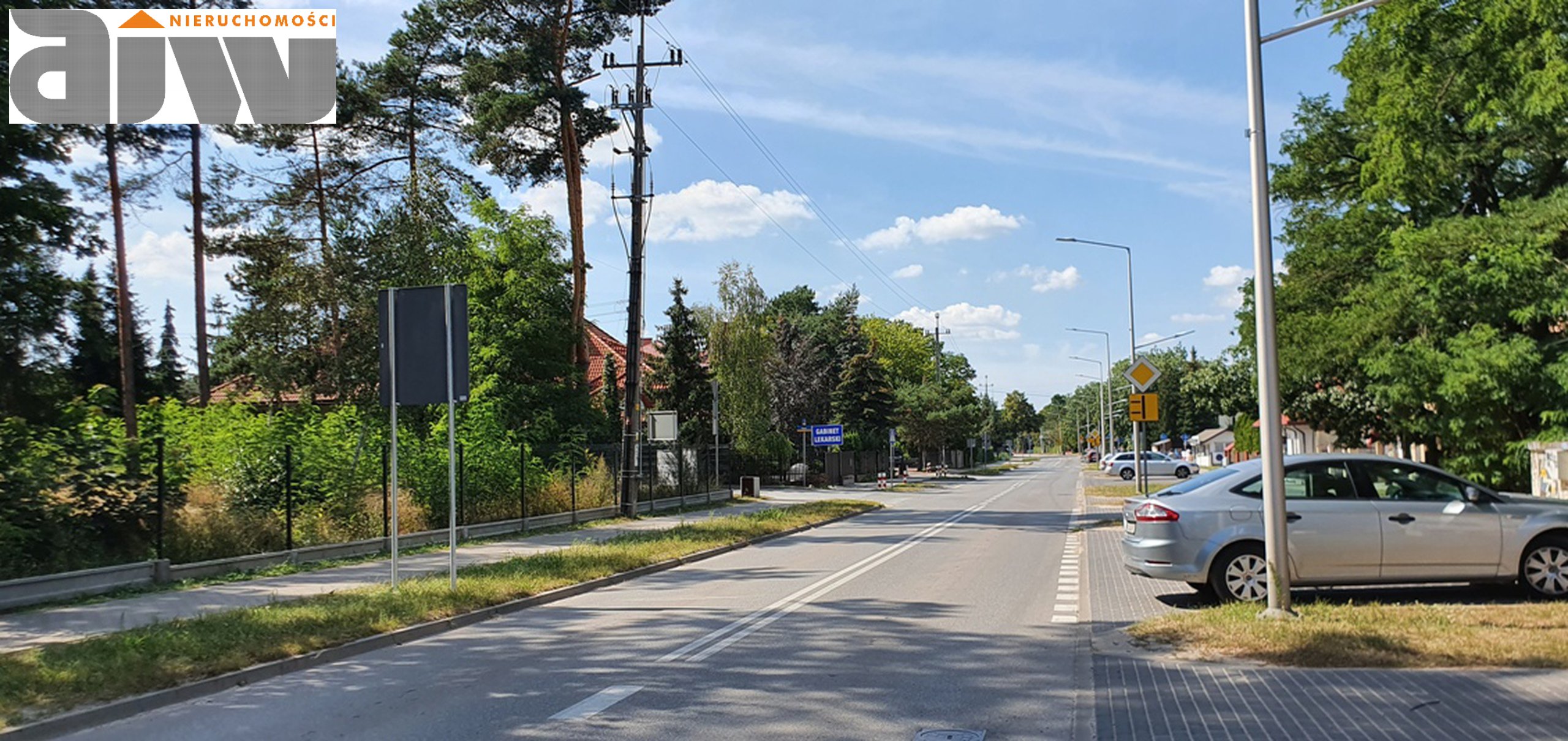 Działka przy ruchliwej ulicy w Izabelinie C, możliwa zabudowa komercyjna - zdjęcie 1