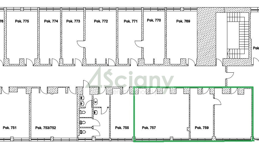 Lokal biurowy do wynajęcia, 66&nbsp;m², Warszawa - zdjęcie 5