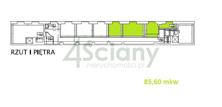 Lokal biurowy do wynajęcia, 85,6&nbsp;m², Warszawa - zdjęcie 1