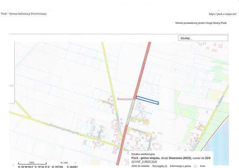 Działka rolna 5800&nbsp;m², Swarzewo, Władysławowska - zdjęcie 4