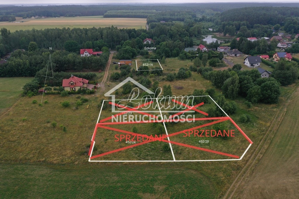 Działka budowlana 1147&nbsp;m², Charzyno - zdjęcie 2