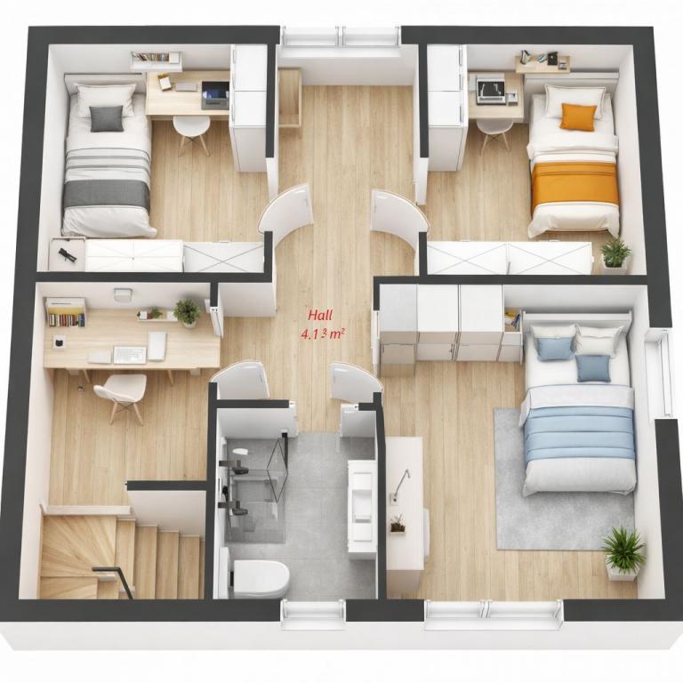 Przytulna połowa bliźniaka 5 pokojowy Bojano - zdjęcie 12