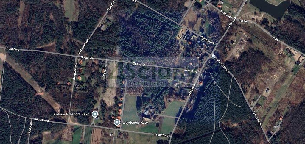 Działka budowlana 3000 m², Kąck - zdjęcie 1