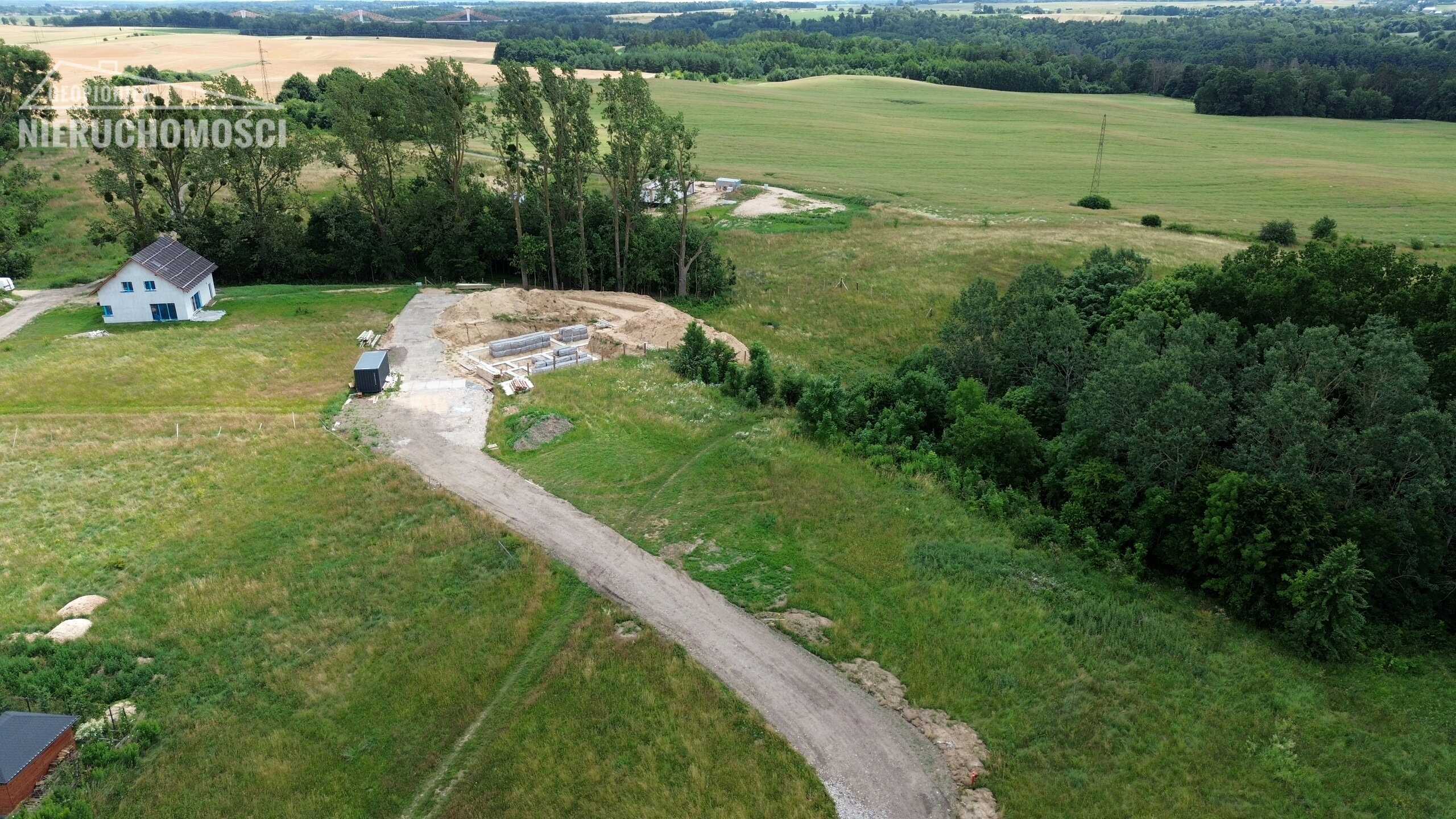 MAZURY - OSTRÓDA - Szafranki, niezabudowana działka gruntu, do jeziora ok. 300m - zdjęcie 5
