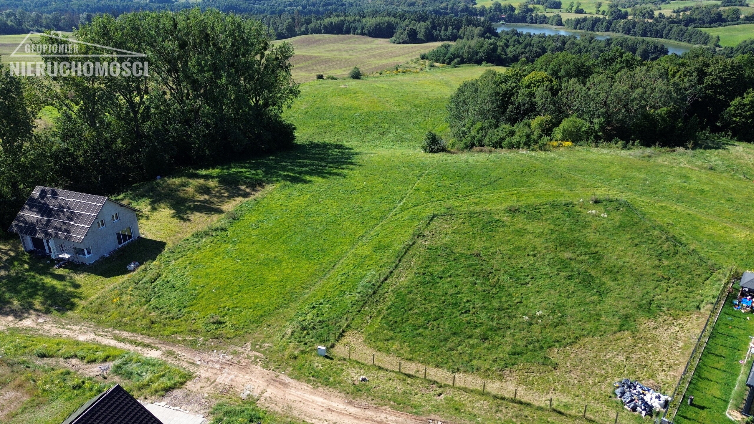 MAZURY - OSTRÓDA - Szafranki,  niezabudowana działka gruntu, do jeziora ok. 300m - zdjęcie 8
