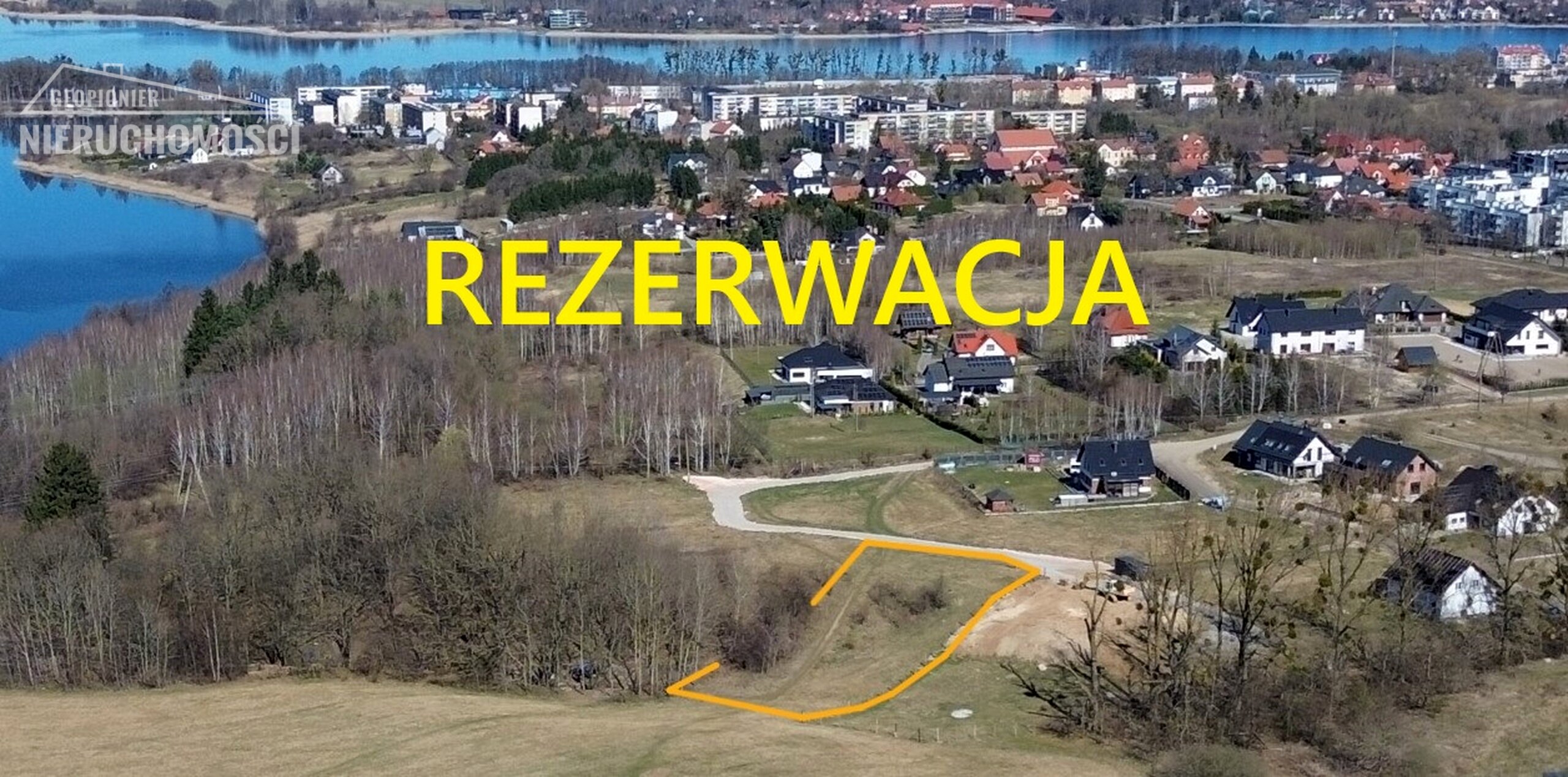 MAZURY - OSTRÓDA - Szafranki, niezabudowana działka gruntu, do jeziora ok. 300m - zdjęcie 1