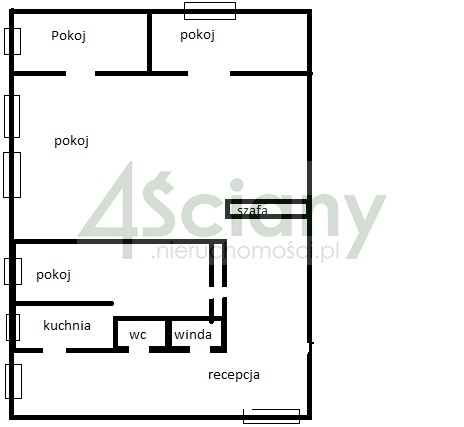 Lokal biurowy do wynajęcia, 190&nbsp;m², Warszawa - zdjęcie 2