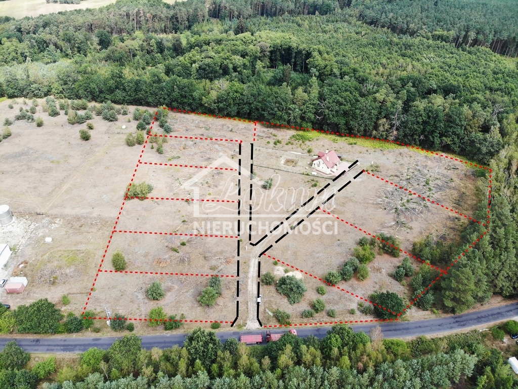 Działka budowlana 1503&nbsp;m², Miłowo - zdjęcie 6
