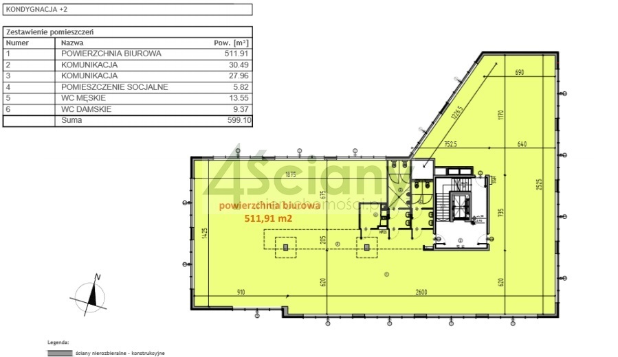 Lokal biurowy do wynajęcia, 150 m², Warszawa - zdjęcie 4