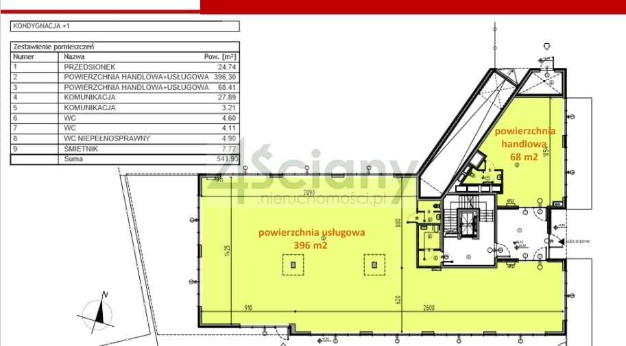 Lokal usługowy do wynajęcia, 396&nbsp;m², Warszawa - zdjęcie 1