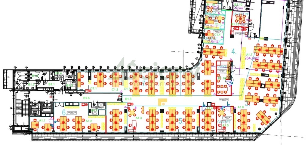 Lokal biurowy do wynajęcia, 140 m², Warszawa - zdjęcie 3