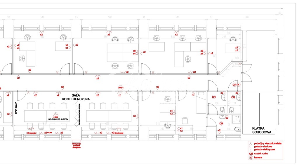 Lokal biurowy do wynajęcia, 800&nbsp;m², Szczecin - zdjęcie 5