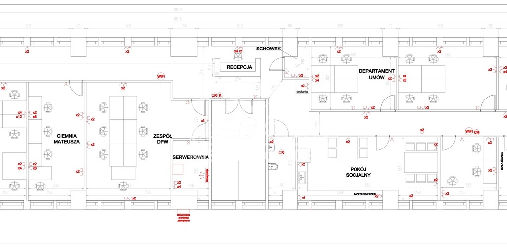 Lokal biurowy do wynajęcia, 800&nbsp;m², Szczecin - zdjęcie 4