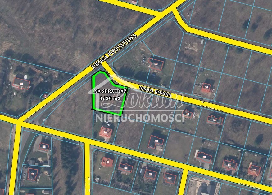 Działka budowlana 1630&nbsp;m², Rurzyca - zdjęcie 3