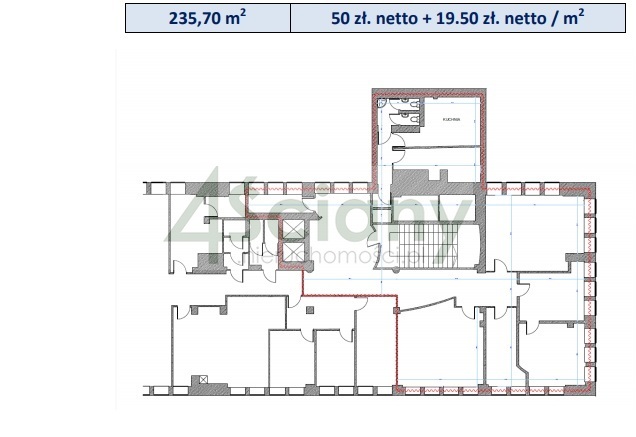 Lokal biurowy do wynajęcia, 235 m², Warszawa - zdjęcie 2