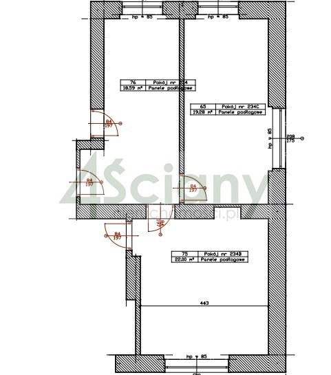 Lokal biurowy do wynajęcia, 59,87 m², Warszawa - zdjęcie 3