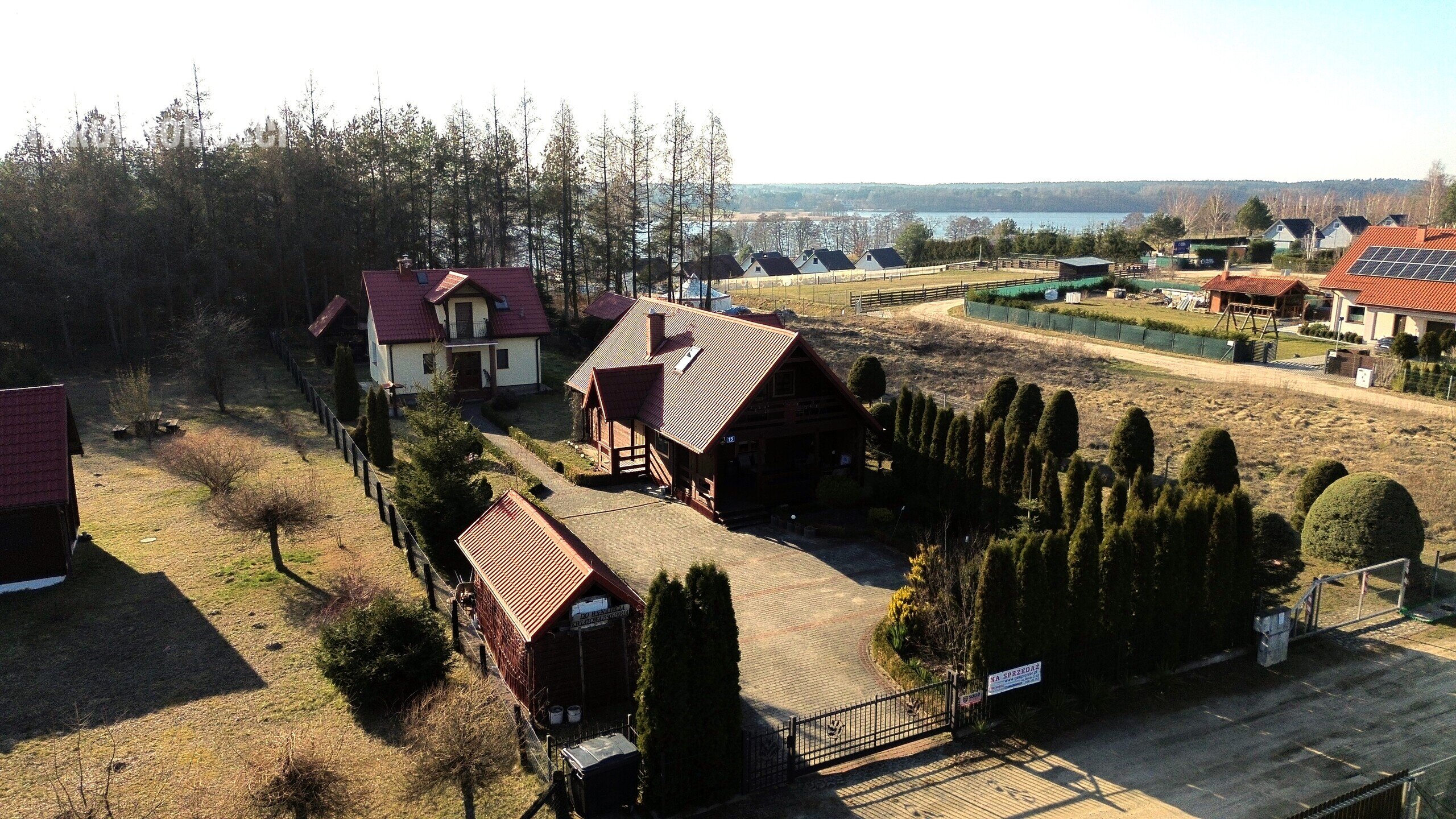 Mazury - Kątno, dwa domy, blisko jezioro, lasy - zdjęcie 1