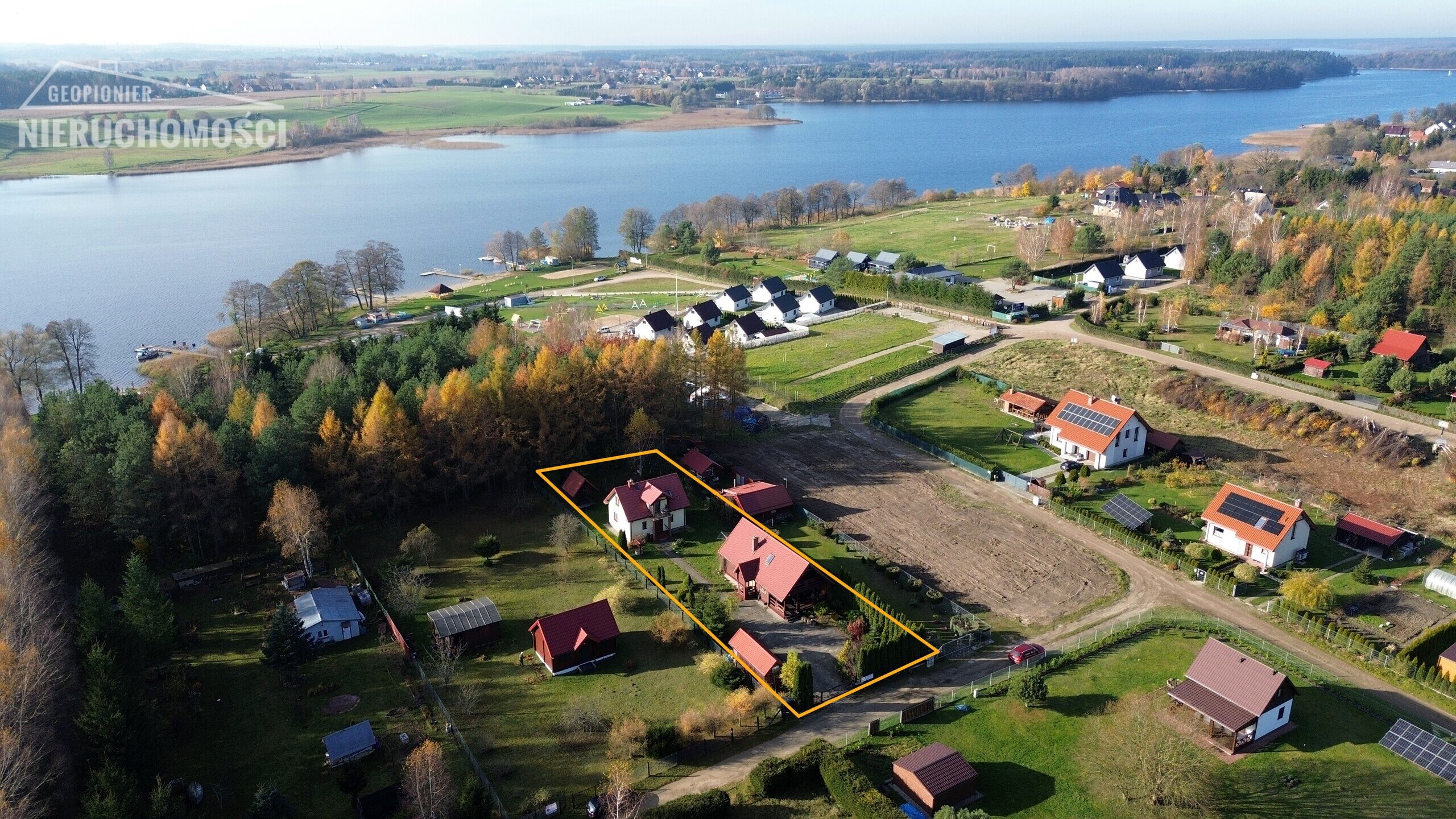 Mazury - Kątno, dwa domy, blisko jezioro, lasy - zdjęcie 18