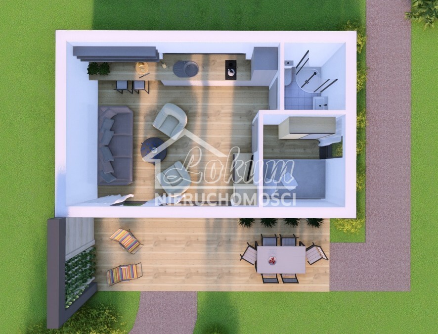 Działka rekreacyjna 500&nbsp;m², Wierzbno - zdjęcie 4