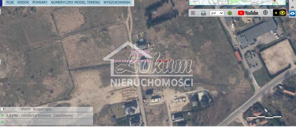 Działka budowlana 1547&nbsp;m², Mierzyn - zdjęcie 6