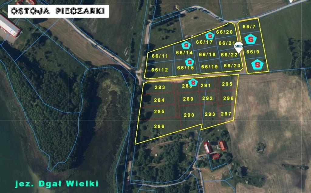 Działka budowlana 1225&nbsp;m², Pozezdrze - zdjęcie 2
