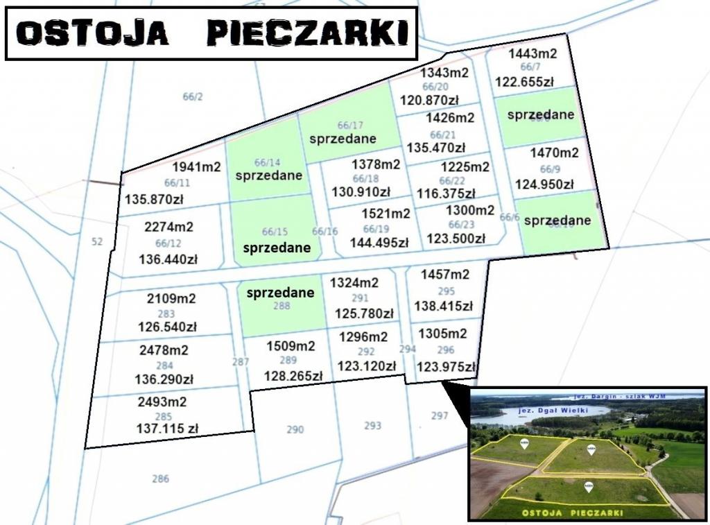 Działka budowlana 1225&nbsp;m², Pozezdrze - zdjęcie 8