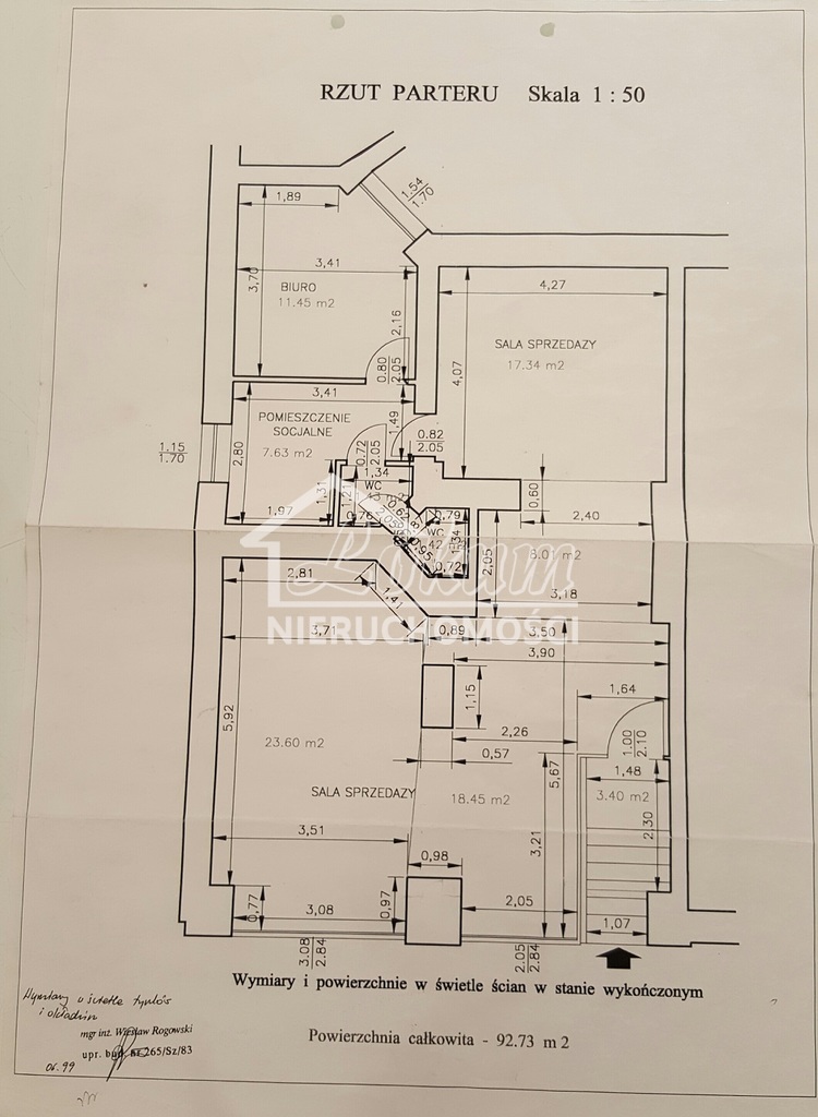 Lokal usługowy na sprzedaż, 93&nbsp;m², Szczecin - zdjęcie 1