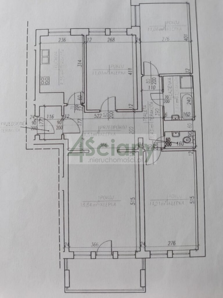 Mieszkanie 82 m², Warszawa, Okopowa - zdjęcie 2