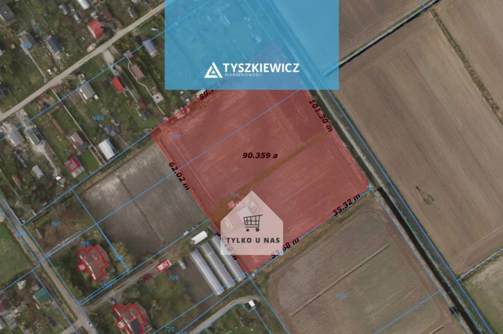 DZIAŁKA INWESTYCYJNA BLISKO CENTRUM - zdjęcie 1