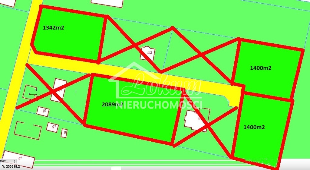 Działka rolna 1400&nbsp;m², Imno - zdjęcie 1