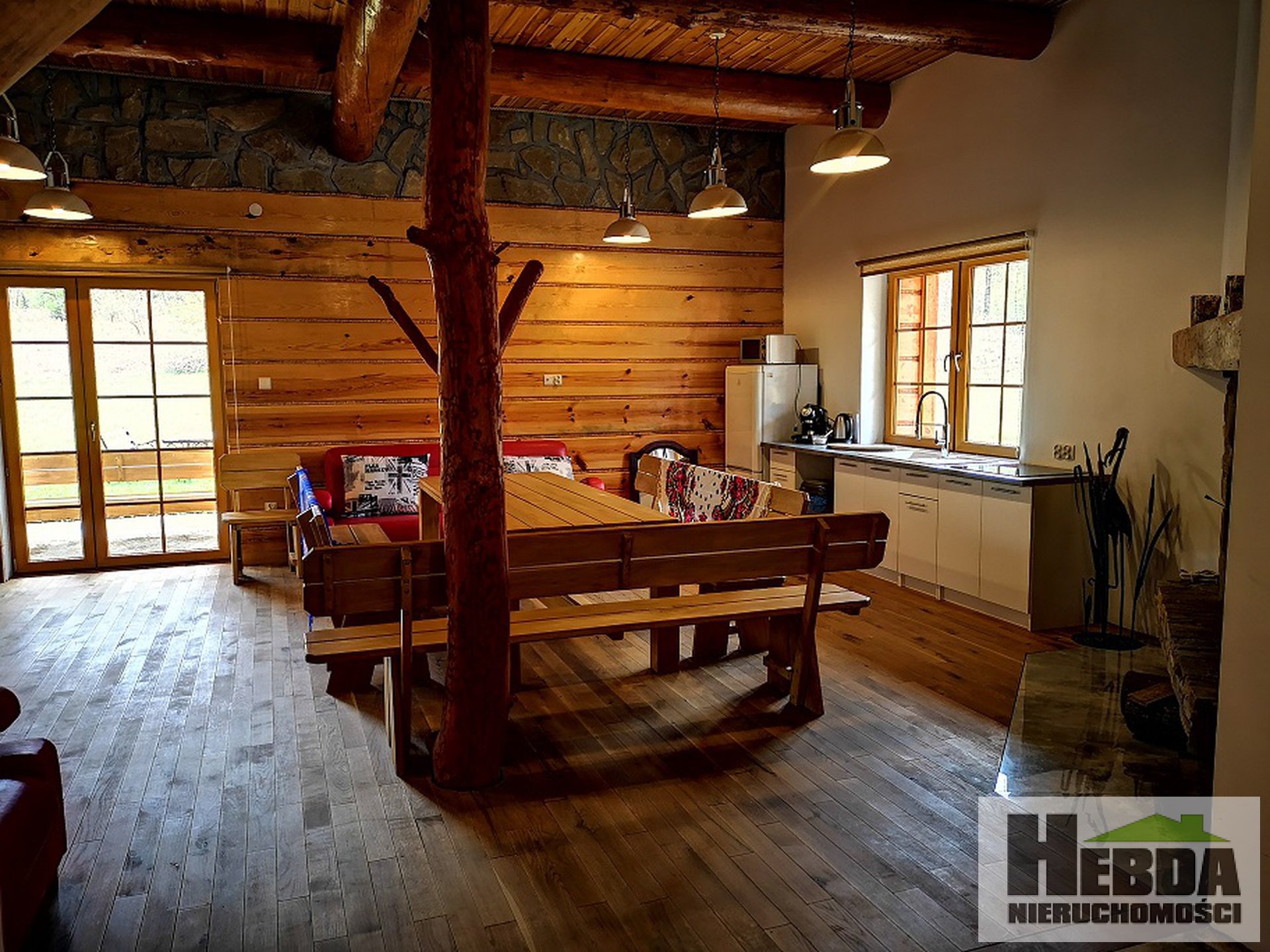 Szynwałd , siedlisko w przepięknym miejscu , dom z bali i 3,694 ha ziemi otoczone lasem ! - zdjęcie 7