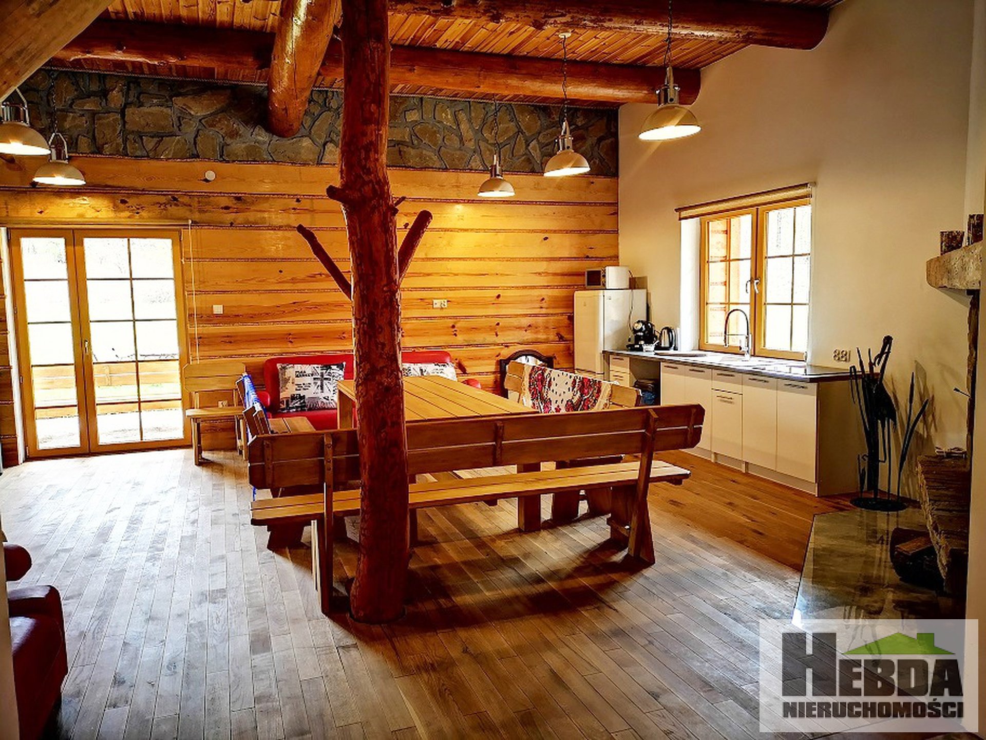 Szynwałd , siedlisko w przepięknym miejscu , dom z bali i 3,694 ha ziemi otoczone lasem ! - zdjęcie 5