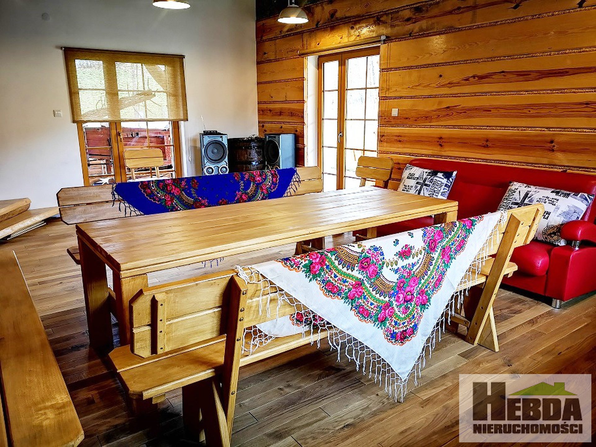 Szynwałd , siedlisko w przepięknym miejscu , dom z bali i 3,694 ha ziemi otoczone lasem ! - zdjęcie 2