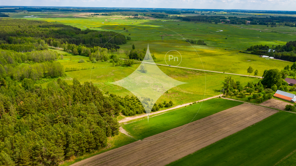 Działka budowlana 2024 m², Puchły - zdjęcie 4