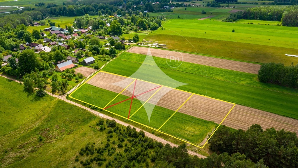 Działka budowlana 2024 m², Puchły - zdjęcie 8