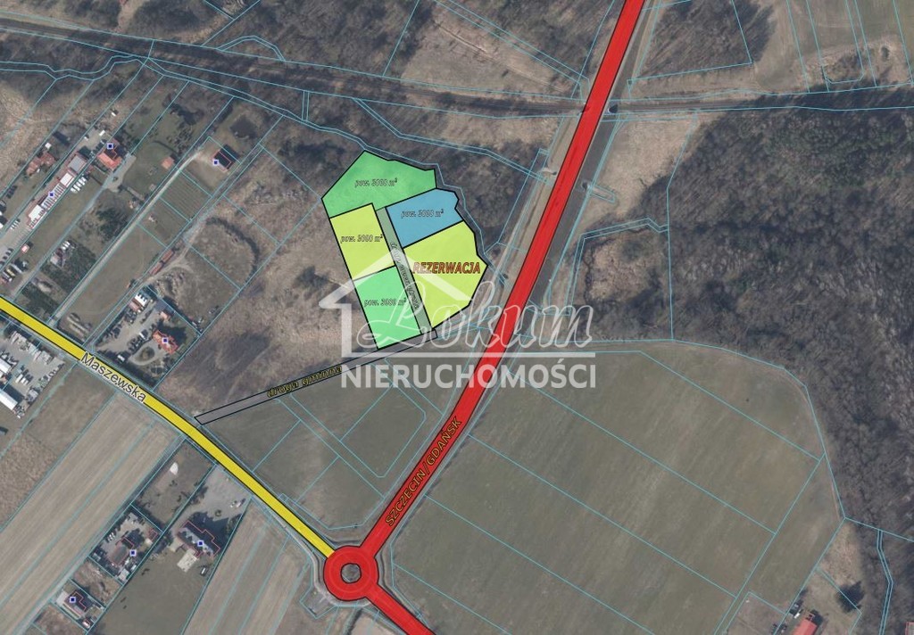 Działka budowlana 3000&nbsp;m², Goleniów - zdjęcie 1