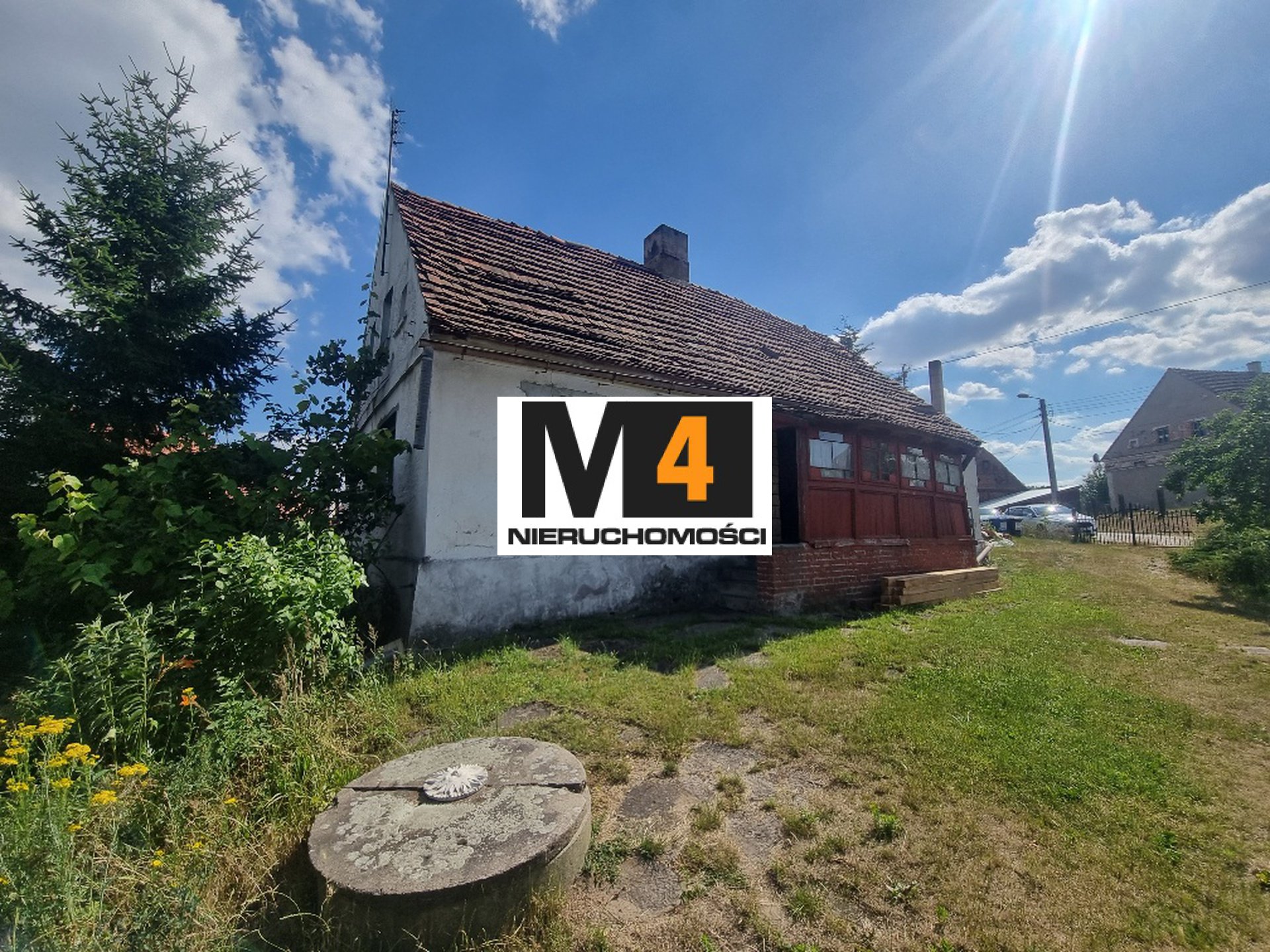 Duża dziłka 21 ar wraz z domem ! Przy głównej ulicy , Przyborów ! Okazja - zdjęcie 4