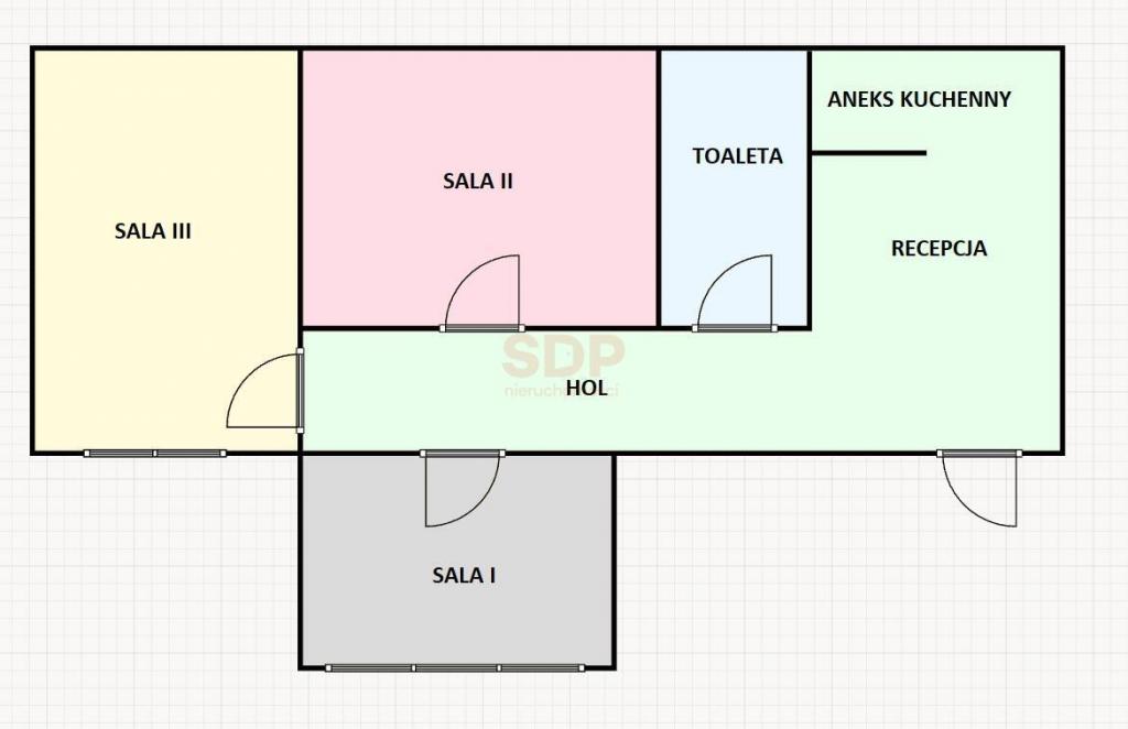 Lokal usługowy do wynajęcia, 83 m², Wrocław, Krzyki, Hallera - zdjęcie 11
