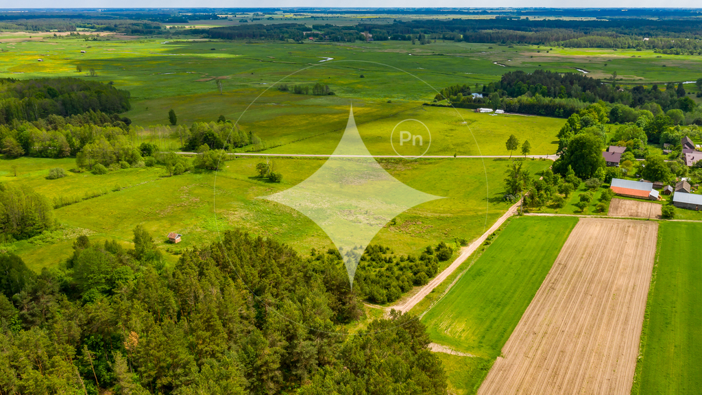 Działka budowlana 2003 m², Puchły - zdjęcie 3