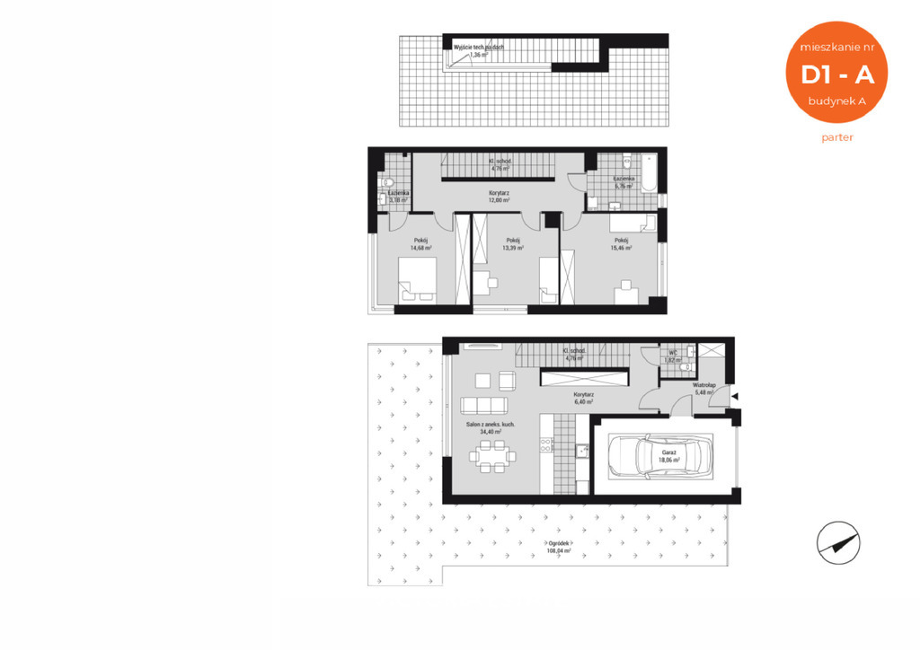 Mieszkanie 124,45 m², Kraków - zdjęcie 3