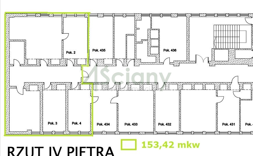 Lokal biurowy do wynajęcia, 153,42&nbsp;m², Warszawa - zdjęcie 1