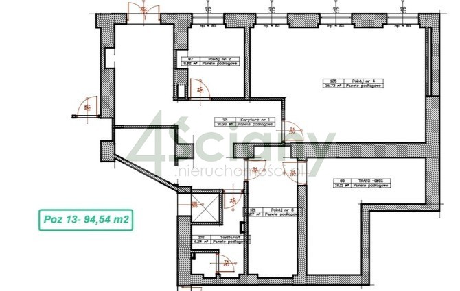 Lokal biurowy do wynajęcia, 94,54&nbsp;m², Warszawa - zdjęcie 1