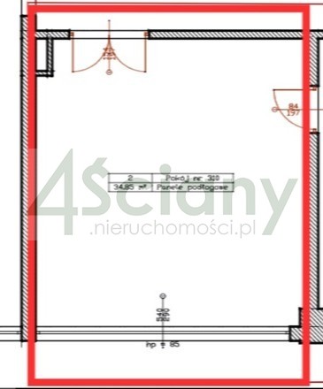 Lokal biurowy do wynajęcia, 34,85 m², Warszawa - zdjęcie 1