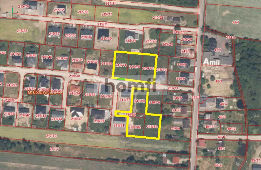 Działka budowlana 6163&nbsp;m², Łódź, Nowosolna, Podwodna - zdjęcie 6