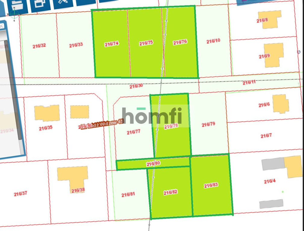 Działka budowlana 6163&nbsp;m², Łódź, Nowosolna, Podwodna - zdjęcie 5