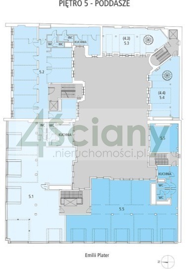 Lokal biurowy do wynajęcia, 62,7 m², Warszawa - zdjęcie 1