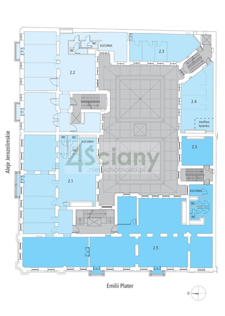 Lokal biurowy do wynajęcia, 59,77&nbsp;m², Warszawa - zdjęcie 1