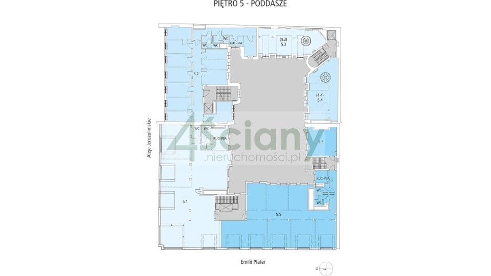Lokal biurowy do wynajęcia, 344,75&nbsp;m², Warszawa - zdjęcie 5