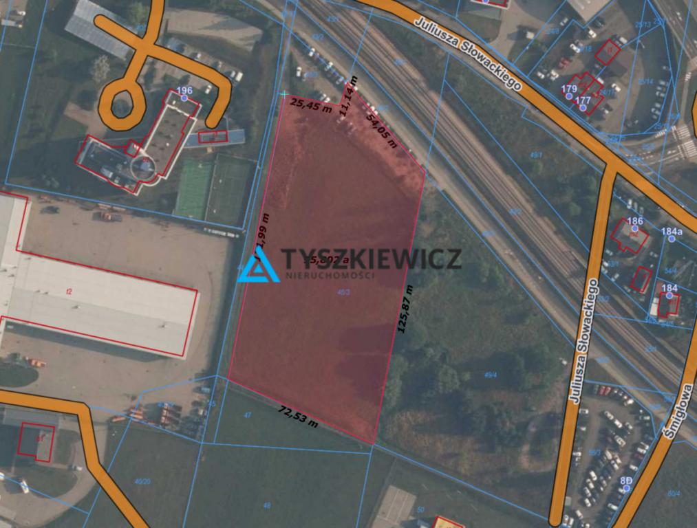 Działka inwestycyjna pod hale i biura Matarnia - zdjęcie 1