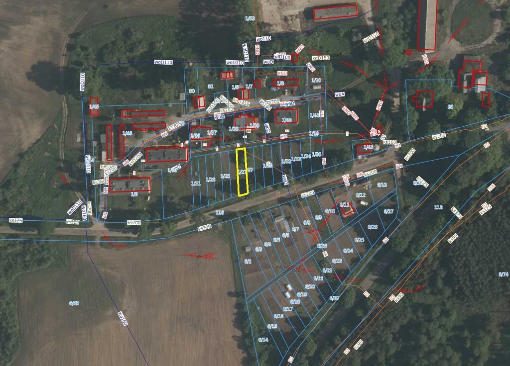 Działka rolna 198&nbsp;m², Wrony - zdjęcie 2